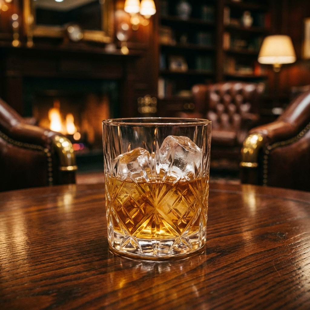 Whiskey premium en el lounge